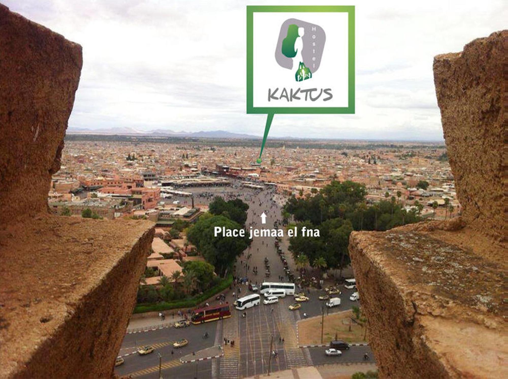 Kaktus Hostel Marrakesh Eksteriør bilde